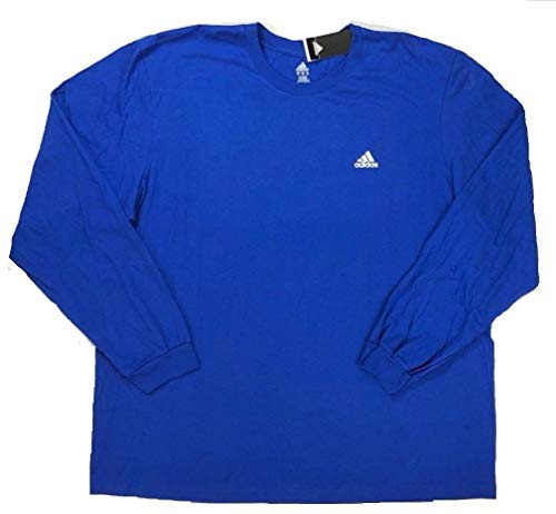 adidas Mens Training Essentials Tech Long Sleeve Tee XXXX-Large Collegiate Royal
