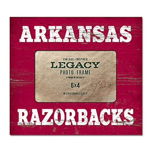 NCAA Legacy Arkansas Razorbacks 4 x 6 Picture Frame - Center 8x9 One Size Custom