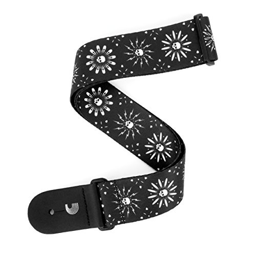 DAddario Skull Burst Guitar Strap