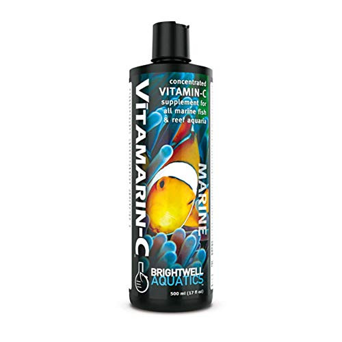 Brightwell Aquatics Vitamarin-C - Concentrated Vitamin-C Supplement for Marine Aquariums 500ml