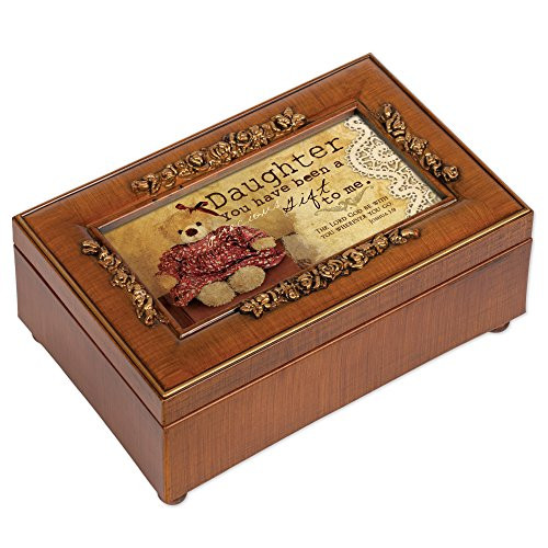 Cottage Garden Daughter Woodgrain Petite Rose Music BoxJewelry Box Plays How Great Thou Art Cottage Garden Daughter Woodgrain Petite Rose Music BoxJewelry Box Plays How Great Thou Art