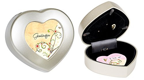 Cottage Garden Granddaughter I Love You Champagne Silvertone Jewelry Music Box Plays Light Up My Life Cottage Garden Granddaughter I Love You Champagne Silvertone Jewelry Music Box Plays Light Up My Life
