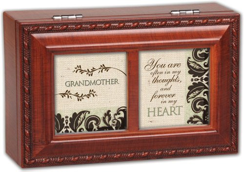 Cottage Garden Grandmother Woodgrain Petite Music BoxJewelry Box Plays Light Up My Life Cottage Garden Grandmother Woodgrain Petite Music BoxJewelry Box Plays Light Up My Life