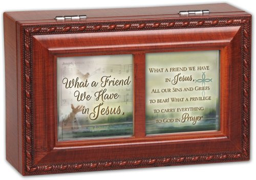 Cottage Garden What A Friend Woodgrain Petite Music BoxJewelry Box Plays Friend In Jesus Cottage Garden What A Friend Woodgrain Petite Music BoxJewelry Box Plays Friend In Jesus