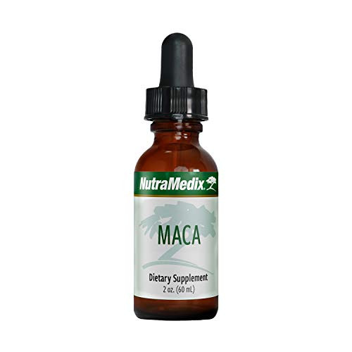 NutraMedix Maca Liquid Tincture - Peruvian Maca Root Extract Drops for Men and Women Vegan Supplement 2oz  60ml