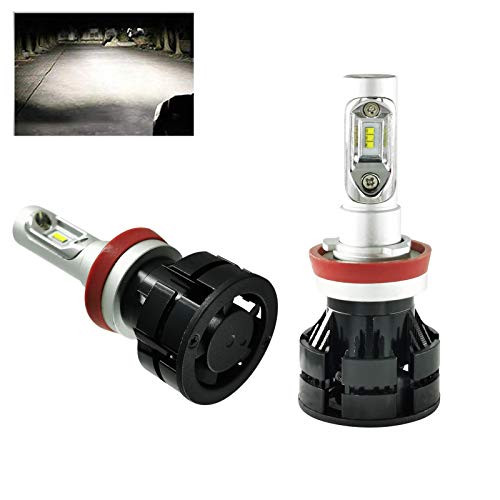 H11H9H8 LED Headlight Bulbs 6000K Cool White 60W 10000 Lumens Adjustable Beam Extremely Bright CSP Chips All-in-One Conversion Kit H11H9H8 LED Headlight Bulbs 6000K Cool White 60W 10000 Lumens Adjustable Beam Extremely Bright CSP Chips All-in-One Conversion Kit