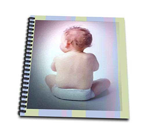 3dRose db-21305-1 Diaper Baby-Drawing Book 8 by 8-Inch