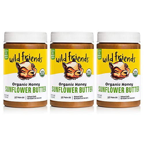 Wild Friends Foods Organic Honey Sunflower Butter 16oz Jars Gluten Free Palm Oil Free 3 Count Wild Friends Foods Organic Honey Sunflower Butter 16oz Jars Gluten Free Palm Oil Free 3 Count