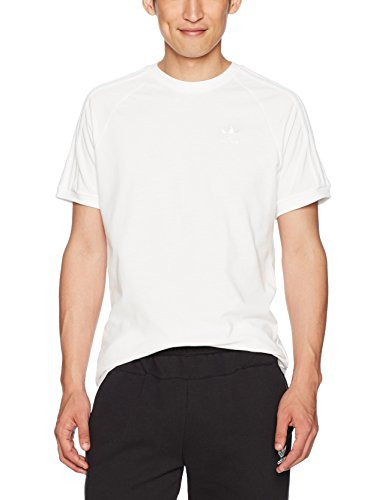 adidas Originals mens California Triple Tee Shirt White X-Large US