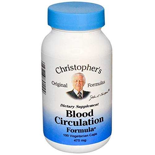 Dr_ Christopher Blood Circulation Formula 100 vegetarian caps Pack of 2