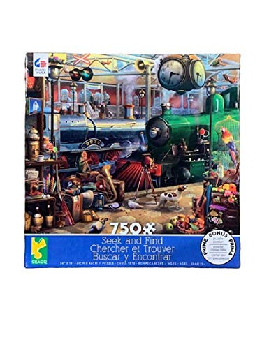 Seek   Find Train - 750pc Jigsaw Puzzle