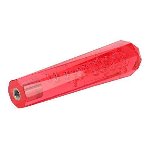 Suuonee Shift Knob Car Universal Crystal Bubble Gear Shift Head LED Light Transparent Lever Shifter Shift Stick Knob
