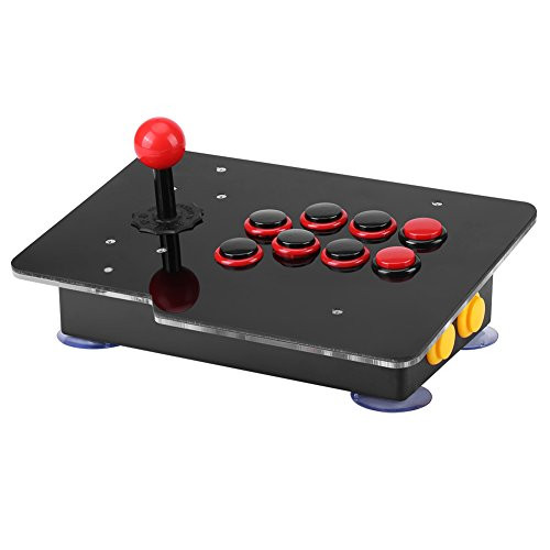 Zerone Arcade Joystick Arcade Competition Joystick Buttons Controller USB Fighting Joystick Game Controller Device for PC Computer Arcade Game