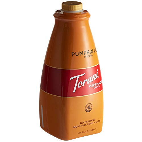 Torani Puremade Sauce Pumpkin Pie Flavor GMO Free Gluten Free 64 Fl_ Oz_ 1_89 L Torani Puremade Sauce Pumpkin Pie Flavor GMO Free Gluten Free 64 Fl_ Oz_ 1_89 L