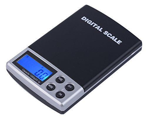 Pocket Scale, 1000 g by 0.1 g or 2.2 lb by 0.01 oz