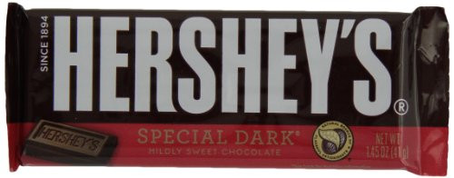 HERSHEYS Special Dark Chocolate Candy Bars 1_45 Ounce Pack of 36 HERSHEYS Special Dark Chocolate Candy Bars 1_45 Ounce Pack of 36