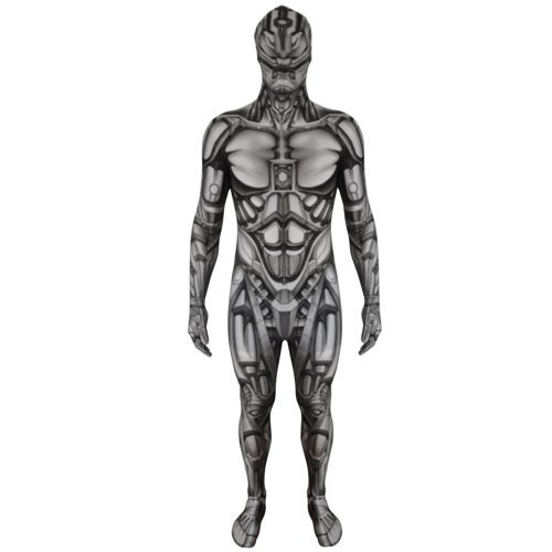 Morphsuits Kids Android Monster Costume - Small 3-35  6-8 Years