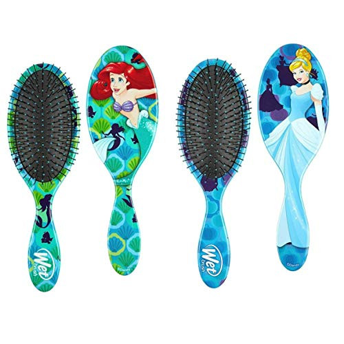 Wet Brush Original Detangler Disney Princess Collection Bundle Ariel - Cinderella