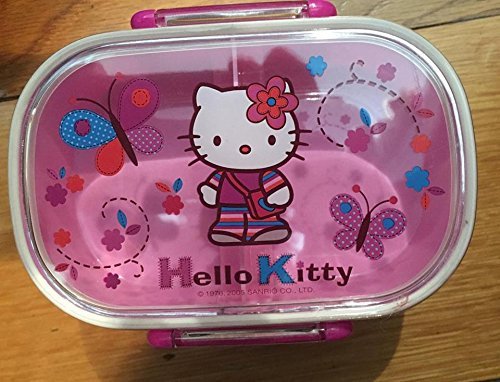 SANRIO hello kitty two tier lunch container saturation