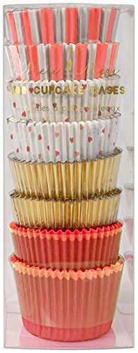 Meri Meri 45-2074 Valentine Mini Cupcake Cases Novelty