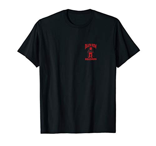 Death Row Records Red On Black Death Row Logo T-Shirt