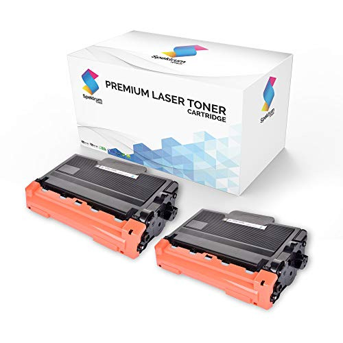 Spektrum Toner Compatible Cartridge Replacement 2-Pack for Brother TN-820 High Yield Black TN820 TN850 Spektrum Toner Compatible Cartridge Replacement 2-Pack for Brother TN-820 High Yield Black TN820 TN850