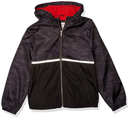 Carters Baby Boys Fleece Lined Midweight Jacket Dark GreyCamo 24MO