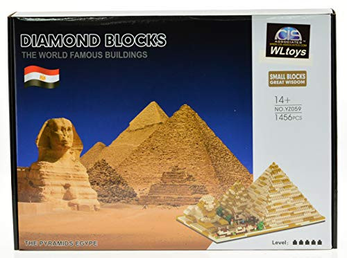 ICS Giza Pyramid Micro Block Set with 1456 Bricks CIS-YZ059