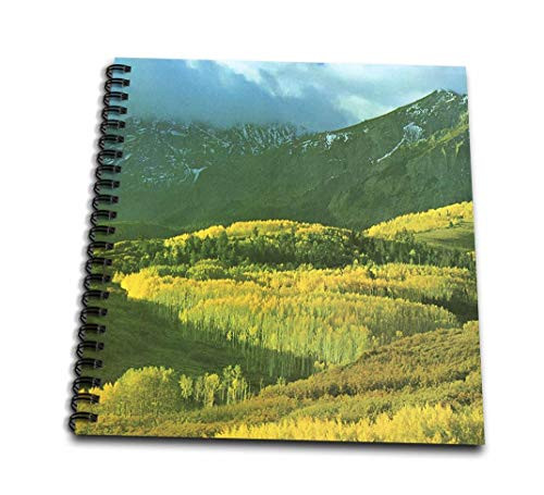 3dRose db-34644-1 Colorado Mountains-Drawing Book 8 by 8-Inch