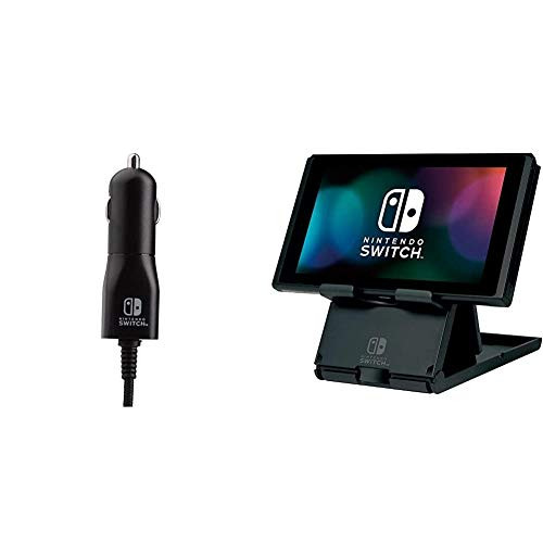 PowerA Nintendo Switch Car Charger - Nintendo Switch   Hori Compact Playstand for Nintendo Switch Officially Licensed by Nintendo