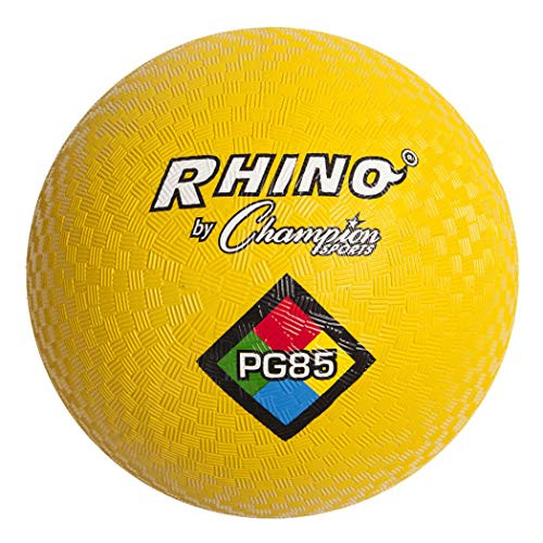 Champion Sports Playground Ball Pack of 3 8_5 Yellow