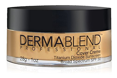 Dermablend Cover Creme High Coverage Foundation with SPF 30 40W Caramel Beige 1 Oz_