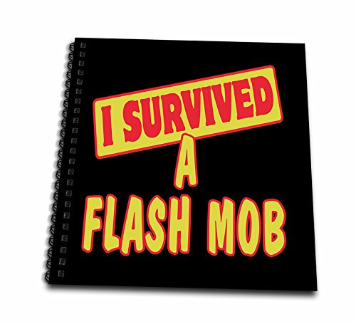 3dRose db-117601-1 I Survived a Flash Mob Survial Pride and Humor Design-Drawing Book 8 by 8-Inch 3dRose db-117601-1 I Survived a Flash Mob Survial Pride and Humor Design-Drawing Book 8 by 8-Inch