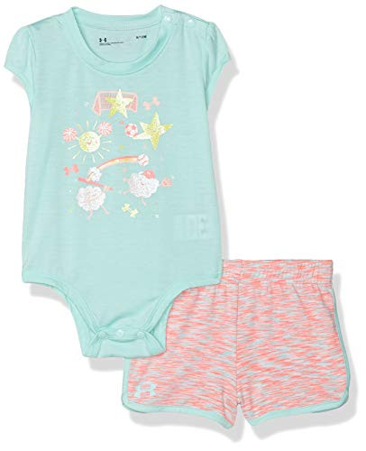 Under Armour Baby Girls UA Star Players Set Aqua Float 36M