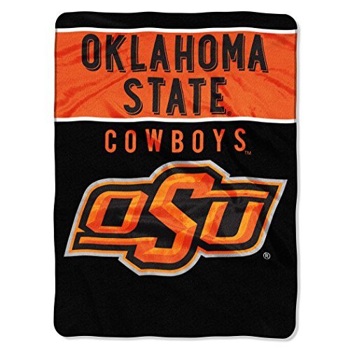 Oklahoma State Cowboys Basic Raschel Throw Blanket 60 x 80