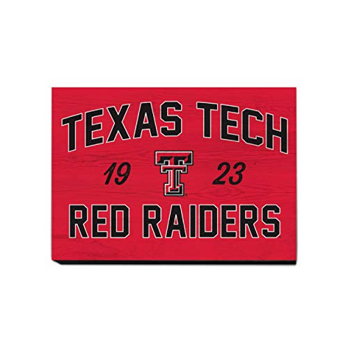 NCAA Legacy Texas Tech Red Raiders Boxed Pallet 10x7 One Size Wood
