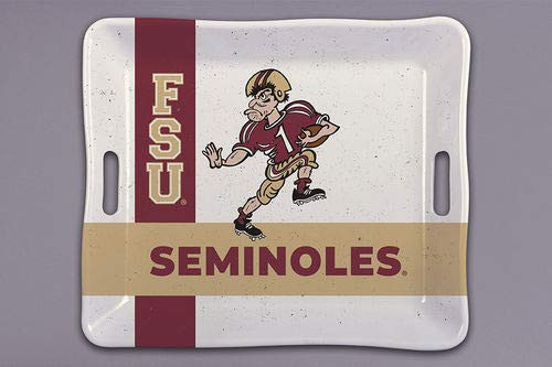 Heavyweight Melamine Collegiate Serving Tray FSU
