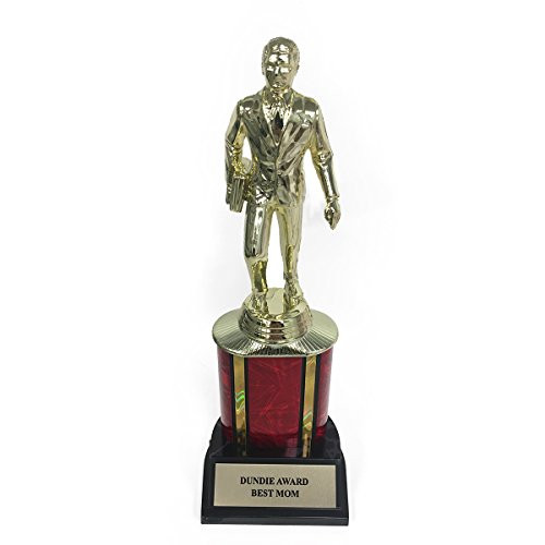 Best Mom Dundie Award Trophy The Office Column Dunder Mifflin Meredith Palmer