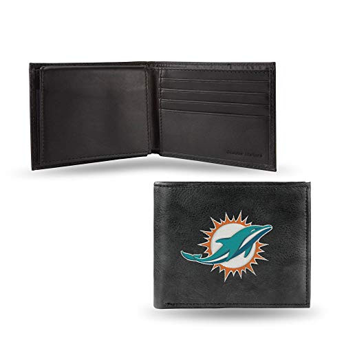 Rico NFL Miami Dolphins Embroidered Billfold Multicolor