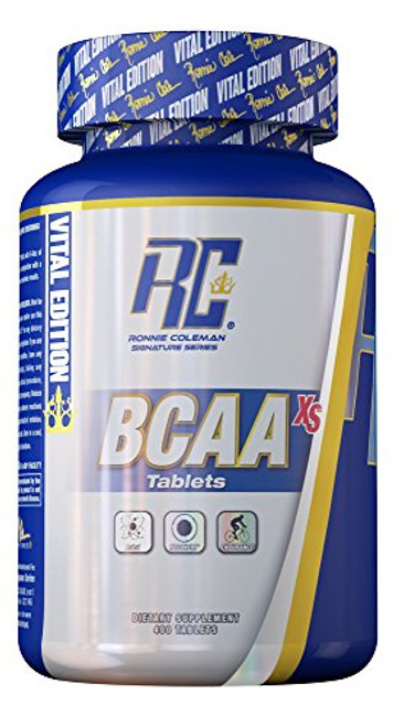 Ronnie Coleman Signature Series BCAA-XS Clinically Validated BCAA for Strength Recovery 400 Count Ronnie Coleman Signature Series BCAA-XS Clinically Validated BCAA for Strength Recovery 400 Count