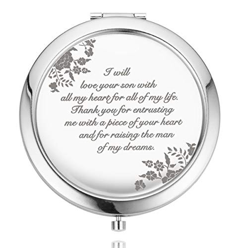 UOIPENGYI Mother of The Groom Gifts from Bride Wedding Keepsake Gift Engraved Gift Present Mother of the Groom UOIPENGYI Mother of The Groom Gifts from Bride Wedding Keepsake Gift Engraved Gift Present Mother of the Groom