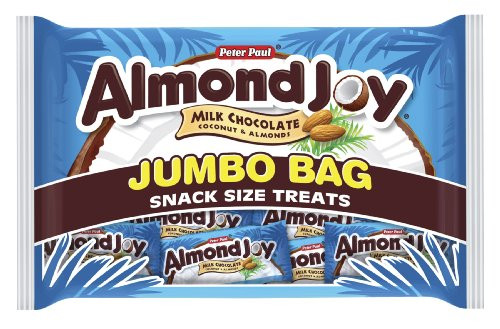 Almond Joy Snack Size Bars 20_1-Ounce Jumbo Bags Pack of 3 Almond Joy Snack Size Bars 20_1-Ounce Jumbo Bags Pack of 3