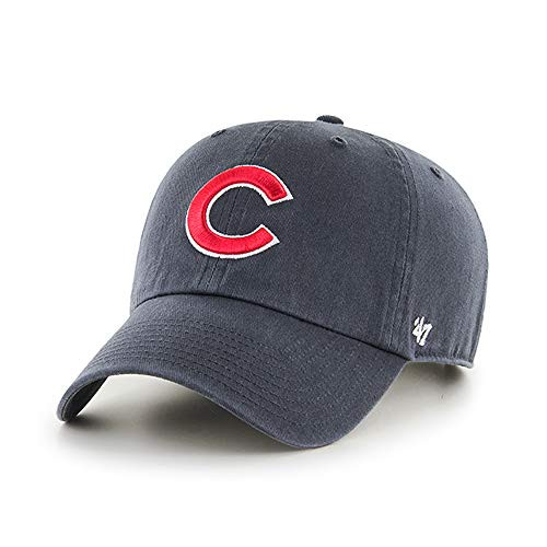 47 Brand Chicago Cubs Clean Up Hat Cap Charcoal GreyRed 47 Brand Chicago Cubs Clean Up Hat Cap Charcoal GreyRed