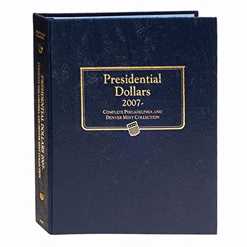 Whitman US Presidential Dollar Coin Album 2007-2016 P   D Mints 2227