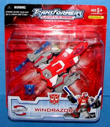Transformers Windrazor Universe Robots in Disguise pn 6479640500 2005 Edition Vehicle to Robot