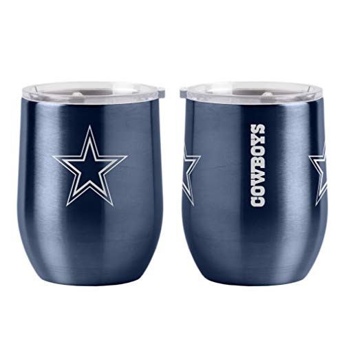 Boelter Brands NFL Dallas Cowboys Drink Tumbler Steel 16 Curved Team Colors One Size Boelter Brands NFL Dallas Cowboys Drink Tumbler Steel 16 Curved Team Colors One Size