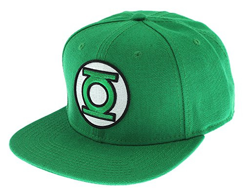 DC Comics Green Lantern Classic Embroidered Logo Snapback Cap Hat