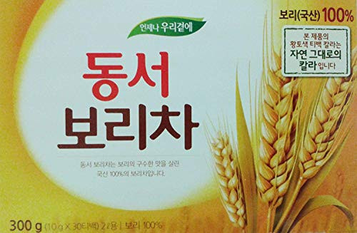 Dong Suh Korean Tea 100 Roasted Barley Tea Bag 300g X 4 Pack
