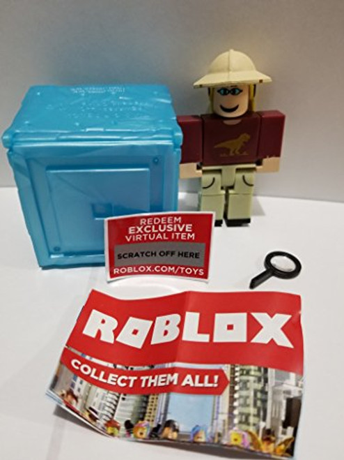 Roblox Series 3 Dinosaur Simulator Paleontologist action Figure mystery box Virtual Item Code 2_5 Roblox Series 3 Dinosaur Simulator Paleontologist action Figure mystery box Virtual Item Code 2_5