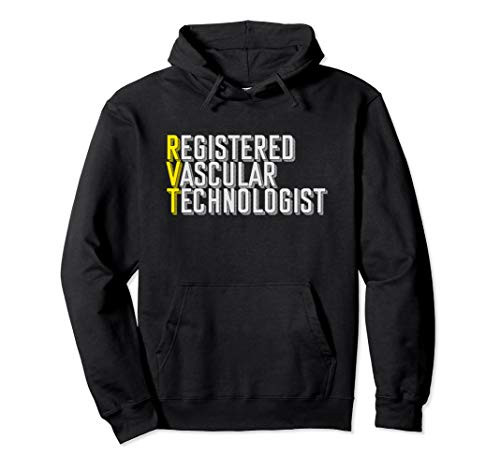 Vascular Tech RVT Ultrasound Sonography Sonographer Pullover Hoodie